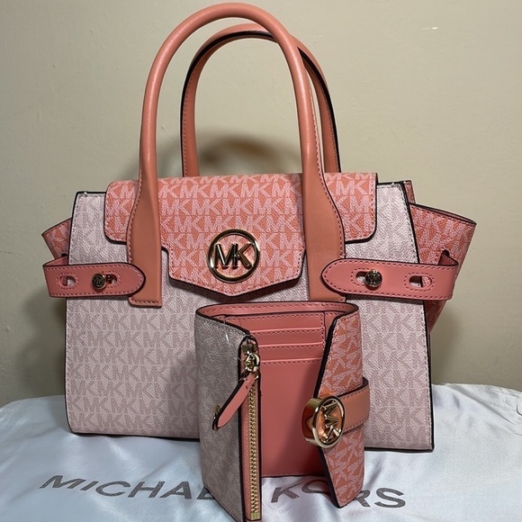2pc 💕 Michael Kors set matching bag satchel wallet - Picture 3 of 12